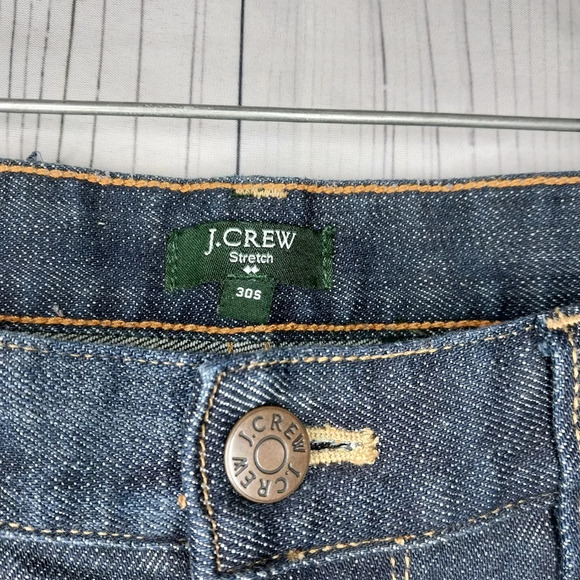 J.Crew Factory Matchstick Women's Dark Blue Jeans Size 30S - Picture 7 of 15